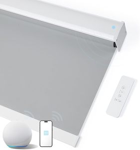 Stores à enroulement électriques motorisés intelligents et élégants, coupe-vent, automatiques, intégrés <span class=keywords><strong>pour</strong></span> fenêtres françaises - Product Image 1