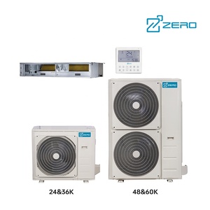 เครื่องปรับอากาศแบบติดท่อลมยี่ห้อ Ahri Certificated 18seer 60hz 220v R410a 24000btu 7kw พร้อมพัดลมคอยล์แบบติดเพดาน มอเตอร์ปั๊ม Low Zero/oem - Product Image 2