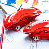 Kit d'étriers de frein à six pistons X-Style FA042, adapté aux grands SUV, compatible avec les séries Zeekr, BYD, Li Auto, Tesla, Bnez, Land Rover