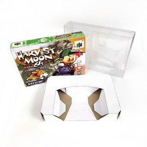 Top Quality Harvest Moon 64 Box Thick Cardboard with Tray <b>Game</b> Cartridge Replacement Box for N64 - Product Image 2
