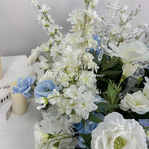 Factory Wholesale Table Centerpiece <b>Wreath</b> <b>Decoration</b> Artificial Flowers <b>Wreath</b> for Wedding Table <b>Decoration</b> - Product Image 4