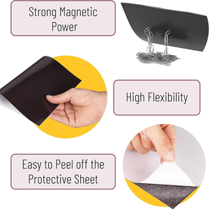 Hot Selling Custom A4 Size Industrial Adhesive Rubber <b>Magnet</b> <b>Sheet</b> with Bending for Fridge <b>Magnets</b> - Product Image 5
