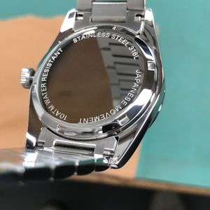 Correa de Reloj de Lujo para Mujer, de Acero Inoxidable, con Tres Cuentas, Cierre Desplegable Azul, Hebilla Sólida, Tamaño 20mm, Transpirable, OEM - Product Image 6