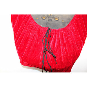 Funda de asiento de terciopelo negra para vehículo eléctrico, motocicleta, protección engrosada para ciclismo - Product Image 2