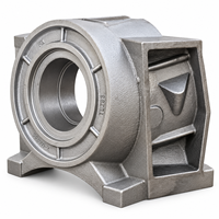 Boîtier en fonte ductile OEM pour systèmes hydrauliques lourds avec usinage de précision, carter de pompe en acier au carbone, boîtier hydraulique