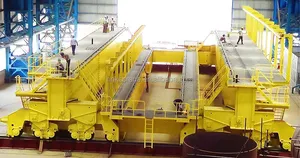 Grúa aérea de puente de fundición de 200 toneladas de 300 a 350 toneladas para la industria metalúrgica