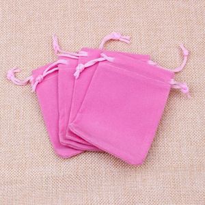 Pochette en velours noir de qualité supérieure avec cordon de serrage, sac cadeau pour bijoux tels que des bagues, des colliers, des bracelets et autres articles - Product Image 4