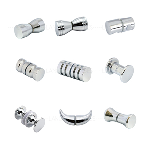 Factory Sale Solid <strong>Door</strong> <strong>Knobs</strong> Modern Metal Zinc Alloy Hollow Shower Room Sliding <strong>Finger</strong> Pull Handle - Product Image 2