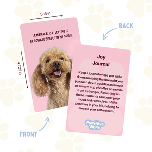 การ์ดสร้างแรงบันดาลใจและสร้างแรงบันดาลใจที่อ่อนโยนทุกวัน50ใบสำหรับคนรักสุนัขคำยืนยันในเชิงบวกที่ยกระดับและพิสูจน์แล้ว - Product Image 3