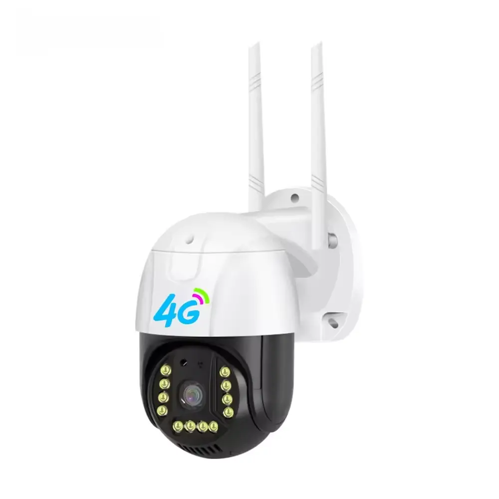 3MP V380 Pro macchina fotografica esterna 4G Sim Card LTE sicurezza 4G CCTV PTZ IP telecamera WIFI