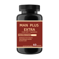 Complément de Santé Homme Maca Puissant Plus Très Vendu pour l'Agrandissement Masculin, Racine de Maca Noire en Capsules et Comprimés