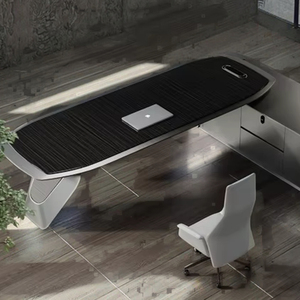 <span class=keywords><strong>Bureau</strong></span> <span class=keywords><strong>de</strong></span> direction modulaire convertible <span class=keywords><strong>de</strong></span> <span class=keywords><strong>luxe</strong></span> <span class=keywords><strong>moderne</strong></span> avec tiroirs, forme rectangulaire, pour PDG, usage commercial ou <span class=keywords><strong>bureau</strong></span> à domicile - Product Image 6