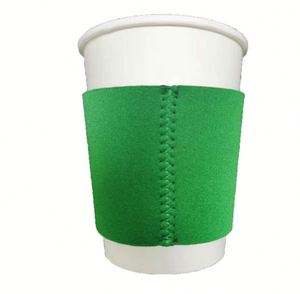 Neoprene <b>Reusable</b> Insulated <b>Iced</b> <b>Coffee</b> <b>Cup</b> Sleeves Drink Holder Cover <b>Coffee</b> Beverage Milk Water Cold Hot Drinks - Product Image 4