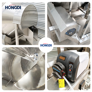 Machine à aromatiser le thé à tambour rotatif semi-circulaire en acier inoxydable avec système de pulvérisation pour le traitement chimique des feuilles de thé et l'amélioration de l'arôme - Product Image 5