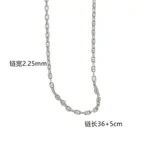 Очаровательный Женский комплект ювелирных изделий, ожерелье из серебра 925 пробы с позолотой 18 карат