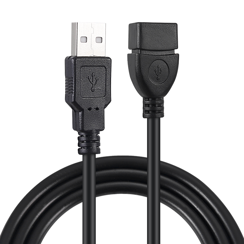 Кабель-удлинитель для передачи данных USB штекер-гнездо USB кабель для передачи данных 2,0 Удлинительный кабель 1,5 м