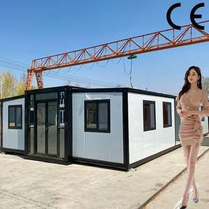 Petit appartement de travail préfabriqué détachable 20 FT Flat Pack Storage Container House avec Flat Pack - Product Image 3