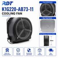 Ventilador de Refrigeración Original Alemán EC K1G220-AB73-11 48V 115W, Motor Duradero, Flujo de Aire Confiable, Refrigeración Estable, Ventilación del Convertidor
