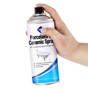 Pintura en Aerosol Cerámica PorcelainPro de Bajo Olor <span class=keywords><strong>para</strong></span> Renovación de Azulejos y Baños, Lavabos, Encimeras y Duchas HUOTIAN 450ml - Product Image 3