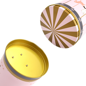 Bocal métallique personnalisé Merry Go Round pour aliments Boîtes à bonbons et biscuits Carrousel Boîte musicale rotative pour cadeau de Noël - Product Image 2