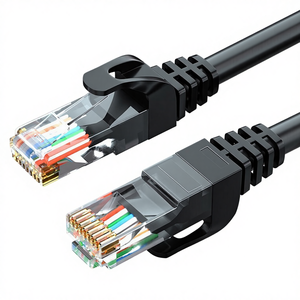 สายอีเธอร์เน็ตความเร็วสูง D-sunty Cat6 UTP RJ45 สายแพทช์เน็ตเวิร์ค 8 แกนทองแดงแบบตีเกลียว สายแลน PVC สำหรับพีซีและเราเตอร์ - Product Image 3