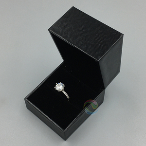 Großhandel Günstige Luxus Nach Schwarz Schmuck Ring Verpackung - Product Image 3