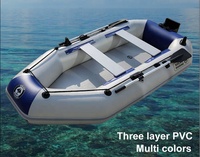 Kayak gonflable en PVC pour 4 personnes, 3.0M, 10 pieds