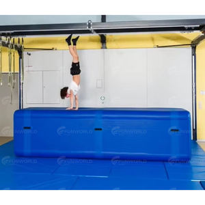 Tunnel d'air gonflable d'intérieur, tapis <span class=keywords><strong>de</strong></span> gymnastique, <span class=keywords><strong>plateforme</strong></span> <span class=keywords><strong>de</strong></span> balançoire gonflable pour l'escalade ou la glisse - Product Image 6