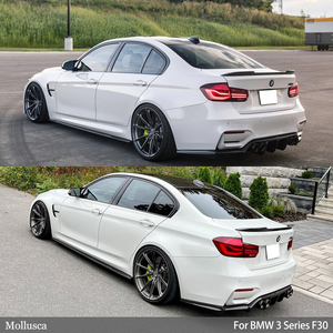 สปอยเลอร์หลังคาร์บอนไฟเบอร์ทรง CS สำหรับรถซีรีย์ 3 F30/M3 F80 รุ่นซีดาน ปี 2011-2019 - Product Image 6