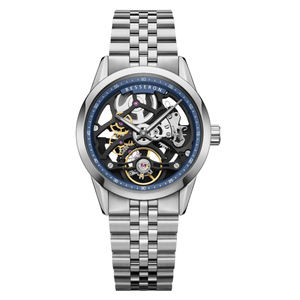 Premium Hollow-Cut Automatic <b>Mechanical</b> Timepiece with 316L Stainless Steel Construction for Daily Waterproof Wear - Product Image 1