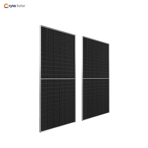 <span class=keywords><strong>Panneaux</strong></span> <span class=keywords><strong>solaires</strong></span> photovoltaïques bifaciaux HJT <span class=keywords><strong>de</strong></span> type N à haute efficacité en stock, 700W 740W pour usage résidentiel et commercial - Product Image 3