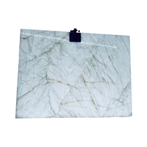 Free Sample Backlit translucency White onyx Natural Agate Polished Large Slab for Building Floor and Wall