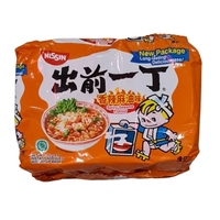 Quick Cook Dry Style Instant Spicy Sesame Chicken Noodles Bulk Fried Ramen Pantry Food Asian Flavor Snack Supply