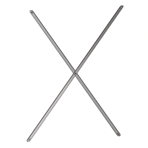 ระบบ Fami Ar Stiffening Cross L850 H2210 สีน้ำเงิน Ral5012 พร้อมขายึด - Product Image 3