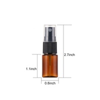 Offre Spéciale Échantillon Gratuit Soins De La Peau Emballage Pour Animaux De Compagnie AMBRE 10 ml Flacon pulvérisateur