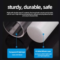 24V LED trois couleurs IP45 Avertissement intégré durable pour l'équipement de chantier Alarme Indicateur de signal spécifique à la machine