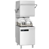 Lavavajillas de doble pared GGM Gastro - Digital - 7.1 kW - incl. Desincrustante - con detergente, ablandador de agua y aditivo para el lavado