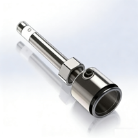 Medidor de Flujo Electromagnético Compacto de Inserción DN32-DN2000, Sensor Digital de Flujo de Líquido de Acero Inoxidable, 4-20mA RS485 M6570