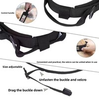 Collier de chien personnalisé en nylon, tactique, à carreaux, robuste, anti-traction, résistant aux chocs, toutes saisons, lavable en machine, marque privée pour