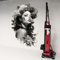 MK02 New Friankor Printer Dinding 3D Otomatis UV Inkjet dengan Print Head DX7 2880dpi 2-6 SQM/Jam untuk Penggunaan Dalam/Luar Ruangan Mesin Pengecatan Mural