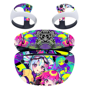 Calcomanía de vinilo de cuerpo completo, pegatinas de piel para <span class=keywords><strong>PS</strong></span> <span class=keywords><strong>VR2</strong></span> para Play Station <span class=keywords><strong>VR2</strong></span>, gafas, consola de juegos, Joysticks, pegatinas de dibujos animados - Product Image 2