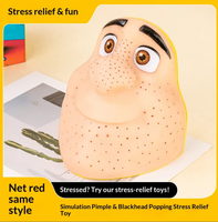 Jouet anti-stress en silicone nouvellement amélioré, gadget créatif pour presser les boutons avec sons bilingues, cadeau amusant pour les farces de vacances