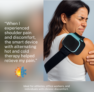 Xách tay nóng/lạnh nén chân Massager cho khớp gối phục hồi sau khi tập thể dục - Product Image 4