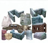 Équipement de Paintball de camouflage Air CS Nerfarchery Bunkers Enclousrue Obstacles gonflables pour étiquette laser