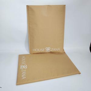 Eco-Friendly Large Brown Kraft <b>Padded</b> Bubble Mailers with Custom Logo Packaging Honeycomb Bubble <b>Paper</b> Self Adhesive Tape - Product Image 1
