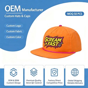 Casquette de baseball noire personnalisée brodée, 6 panneaux, unisexe, style Hip Hop Street Dad Hat, fabrication OEM, pour sport et extérieur - Product Image 1