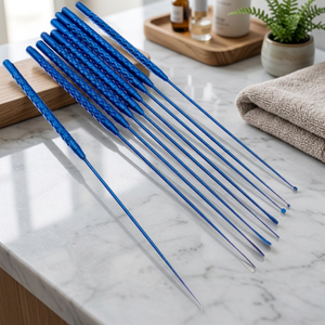 Spatules de dissection manuelles en acier inoxydable, micro-crochets à nerfs et à vaisseaux, certifiées CE Classe I, 21 cm, en titane Rhoton - Product Image 3