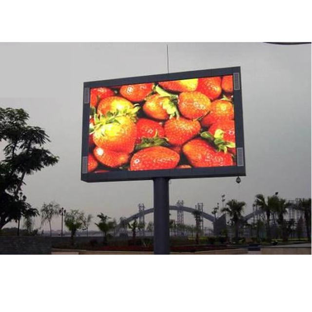 P4 Outdoor LED Fixed Display Screen Waterproof Advertising Giant LED Screen
