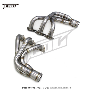 Collecteur d'échappement Offre Spéciale en usine pour Porsche 911 <span class=keywords><strong>991</strong></span>/<span class=keywords><strong>991</strong></span>.1 <span class=keywords><strong>GT3</strong></span> 4.0L 2015-2018 tuyaux d'échappement de voiture en-tête de tuyau de descente en acier inoxydable - Product Image 3