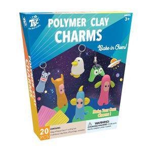 Abalorios de <span class=keywords><strong>arcilla</strong></span> polimérica para <span class=keywords><strong>hornear</strong></span>, kit artesanal de <span class=keywords><strong>arcilla</strong></span> polimérica para <span class=keywords><strong>hornear</strong></span>, llaveros colgantes - Product Image 3